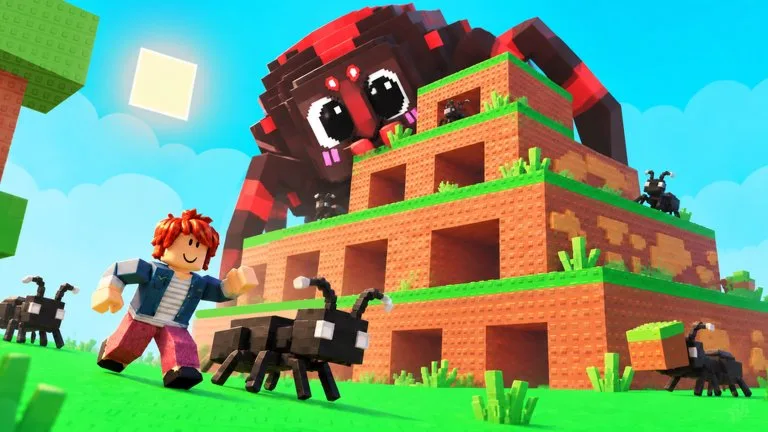 Official Build An Ant Empire experience image published on the Roblox game page